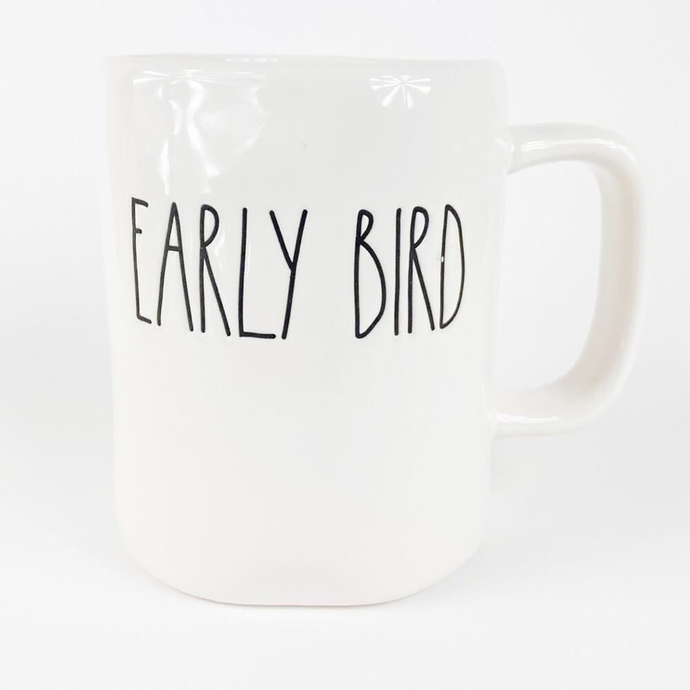 Rae Dunn | Early Bird Big Letter Mug